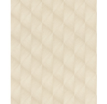 Papier peint intissé 687927 Tropical House géométrique crème