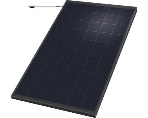 Centrale électrique pour balcon – module photovoltaïque mono black 300W avec inverseur de courant intégré