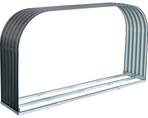 Hochbeet-Frühbeetaufsatz aus Metall