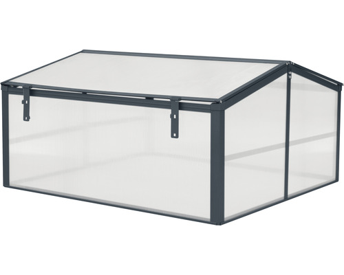 Frühbeet mit Polycarbonatplatten und Aluminiumrahmen