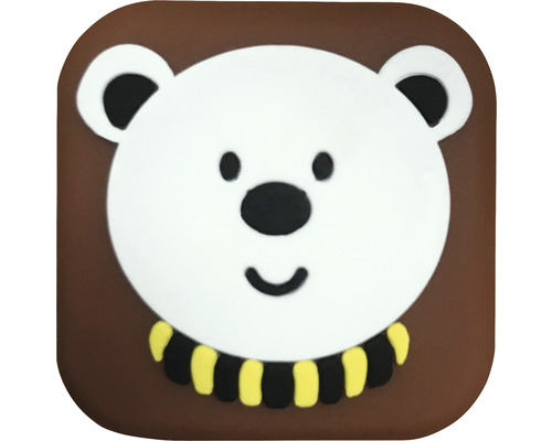 Badezimmerteppich mit Bärenmotiv