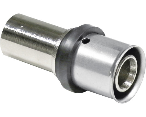 Jonction à sertir TH et contour en U 20 x 2 - 22 mm sur cuivre et tuyaux composites Raccord à sertir en métal avec joint d''étanchéité