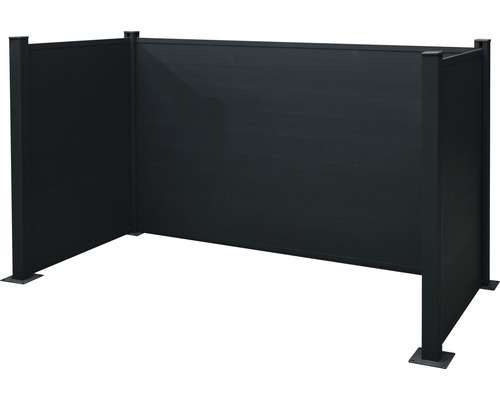 Aluminium Sichtschutzzaun für den Aussenbereich