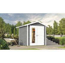 Gartenhaus weka 224 A Gr. 1 inkl. Fußboden 260 x 233 cm grau