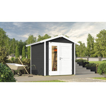 Gartenhaus weka 224 A Gr. 1 inkl. Fußboden 260 x 233 cm anthrazit