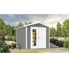 Gartenhaus weka 224 A Gr. 2 inkl. Fußboden 280 x 263 cm grau