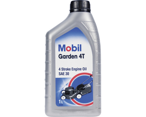 Huile moteur haute performance Mobil Garden 4T 1 l Huile moteur Mobil Garden 4T pour moteurs à quatre temps, SAE 30, 1 litre