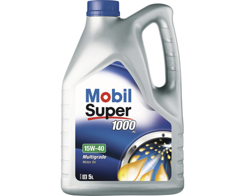 Hochleistungsmotorenöl Mobil Super 1000 X1 15W-40 5 L