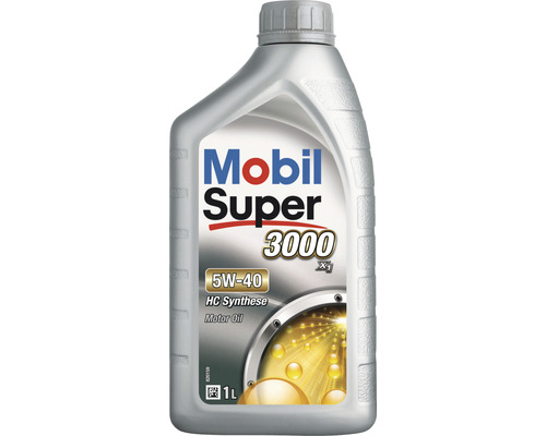 Huile moteur haute performance Mobil Super 3000 X1 5W-40 1 l