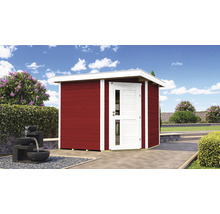 Gartenhaus weka 229 A Gr. 2 inkl. Fußboden 270 x 270 rot