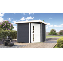 Gartenhaus weka 229 A Gr. 2 inkl. Fußboden 270 x 270 cm anthrazit
