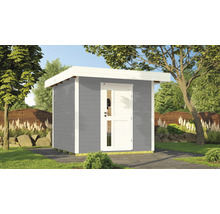 Gartenhaus weka DH 172 Gr. 1 inkl. Fußboden 275 x 314 cm grau