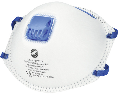 Masque respiratoire FFP2 avec soupape d''expiration