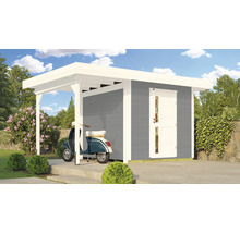 Gartenhaus weka DH 172 A Gr. 2 inkl. Fußboden 430 x 375 cm grau