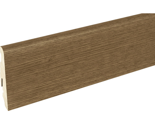 SKANDOR Sockelleiste Eiche geölt FGEI196 SU060L 19 x 58 x 2400 mm Sockelleiste in Holzoptik
