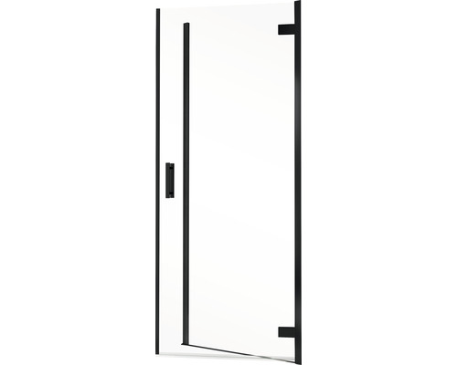 Duschabtrennung aus Glas mit Tür und Griff