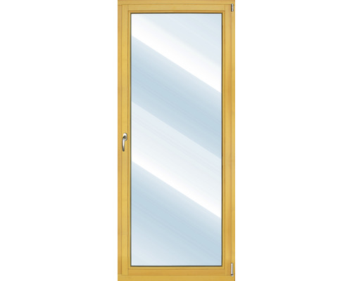 Porte de balcon ARON Renova pin laqué S10 osier 1000x2100 mm tirant droit