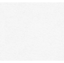 Papier peint structuré blanc
