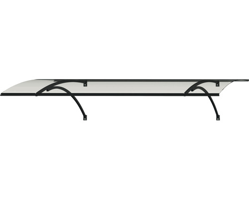 Haustürvordach mit Trägern