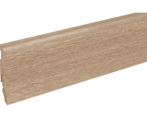 SKANDOR Sockelleiste Eiche FOEI443 FU60L 19 x 58 x 2400 mm Sockelleiste in Holzoptik