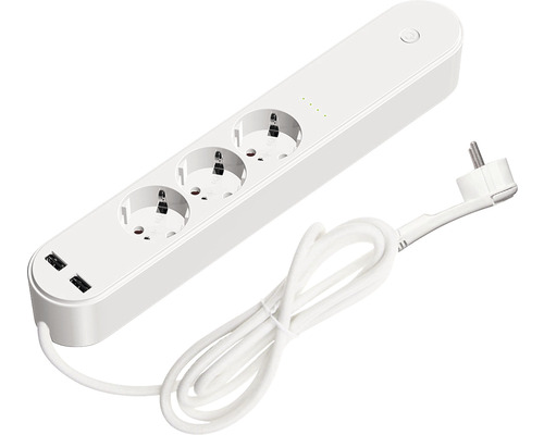 FURBER.power Bloc multiprises 5x T13 avec interrupteur Blanc - FUR-SL5S 