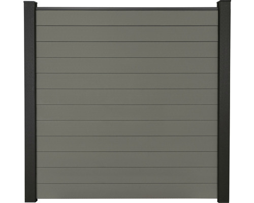 Élément principal GroJa Flex système d'enfichage sans poteaux 180 x 180 cm gris