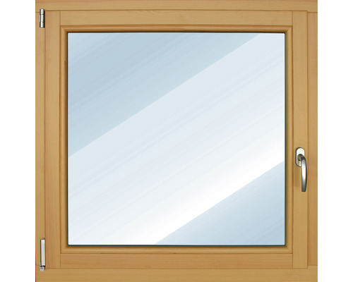 ARON Basic Holzfenster Kiefer lackiert S20 kiefer 750x750 mm DIN Links