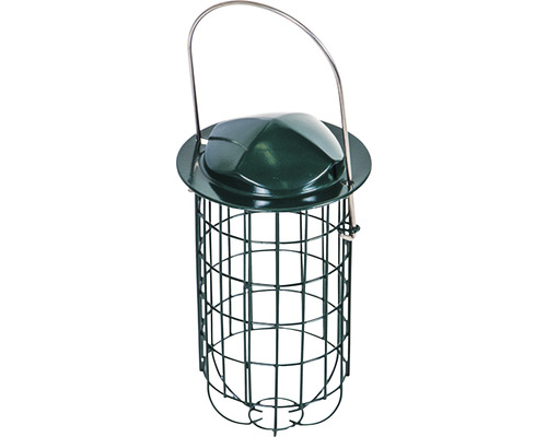 Mangeoire à oiseaux en métal avec suspension