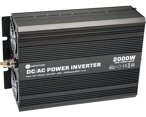 Wattstunde Wechselrichter mit einer Leistung von 2000 Watt