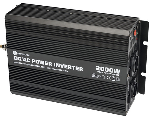 Wechselrichter mit 2000 Watt Leistung