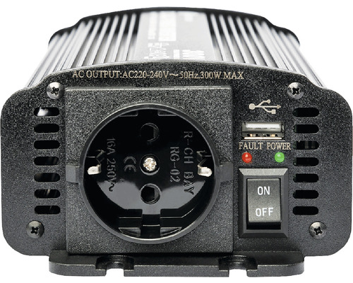 Spannungswandler mit Steckdose und USB Anschluss