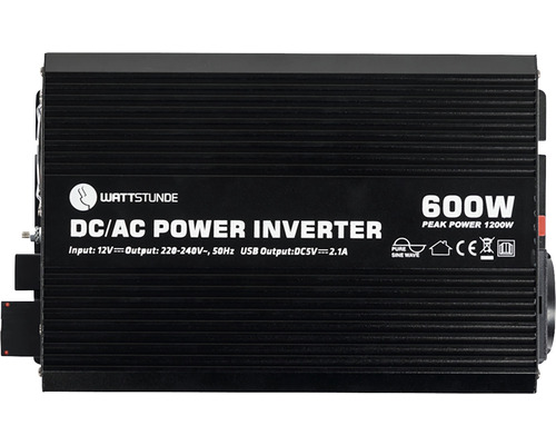 Wattstunde Spannungswandler 600 Watt