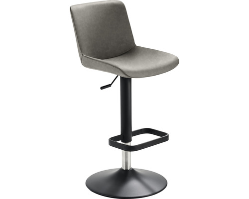 Barhocker mit Fußstütze und Höhenverstellung