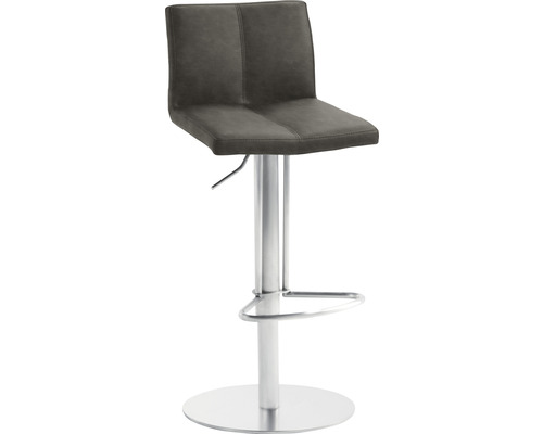 Höhenverstellbarer Barhocker mit Fußstütze