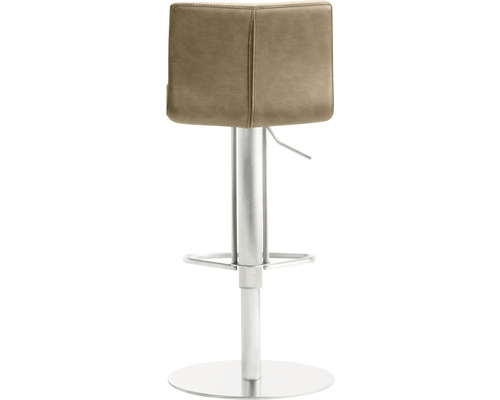 Chaise de bar Mayer Sitzmöbel 1242 42 x 46 x 79 cm acier inoxydable/beige 1242_26478 Chaise de bar Mayer Sitzmöbel 1242 42 x 46 x 79 cm acier inoxydable/beige 1242_26478