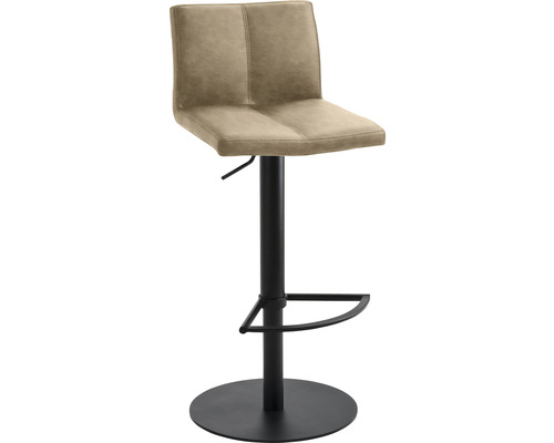 Barhocker mit Fußstütze und verstellbarer Höhe