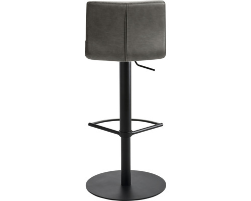 Barhocker mit Fußstütze und höhenverstellbarem Sitz