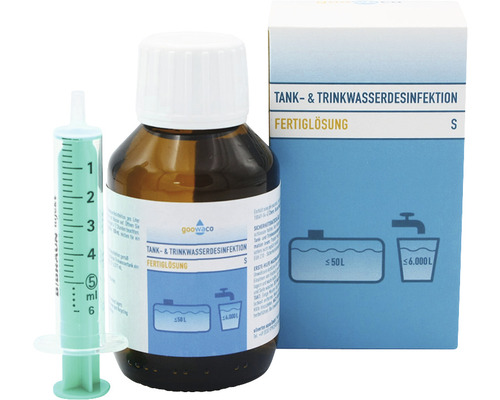 lordioxid-Fertiglösung Tank-& Trinkwasserdesinfektion S bis 50L