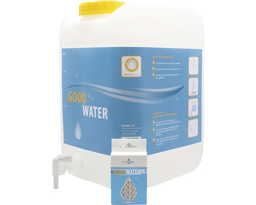 Bidon à ouverture large avec robinet 20 l avec protection intégrée contre les germes silvertex® Good Water X