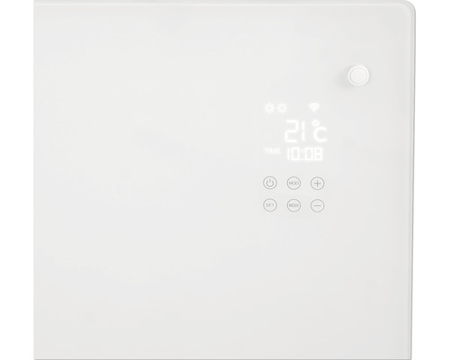 Nahaufnahme der Bedienelemente eines Heizkörpers.