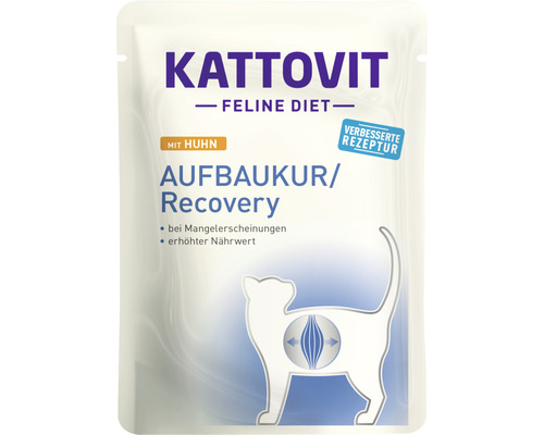 Katzenfutter nass KATTOVIT Aufbaukur Huhn 85 g