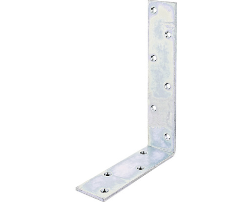 Cornière pour solive 160 x 240 x 50 mm galvanisé, passivation couche épaisse 1 pièce Équerre d''assemblage métallique avec trous de fixation