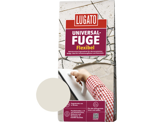 Mortier de jointoiement Lugato Joint universel gris argent 5 kg-0