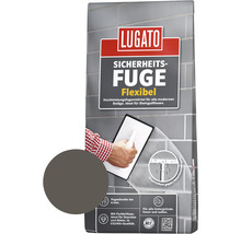 Mortier de jointoiement Lugato joint de sécurité flexible anthracite 1 kg-thumb-0