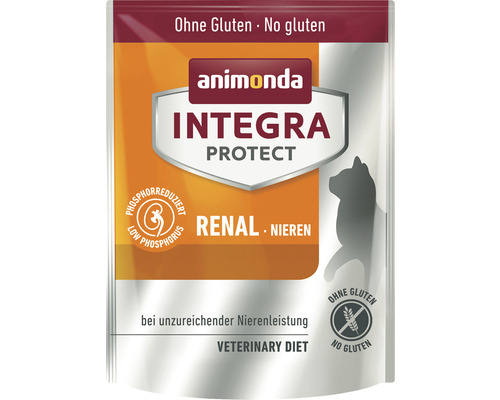Katzenfutter trocken animonda Integra Protect Renal glutenfrei 300 g Animonda Integra Protect Renal Katzenfutter für Nierenerkrankungen