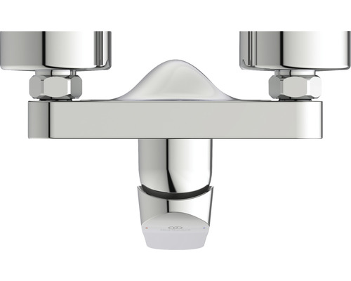Aufputz-Wannenarmatur mit zwei Griffen