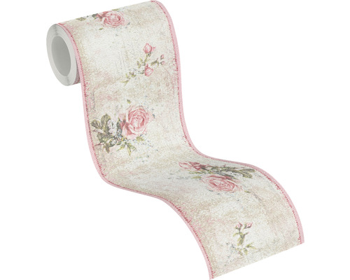 Tapetenbordüre mit Rosenmuster