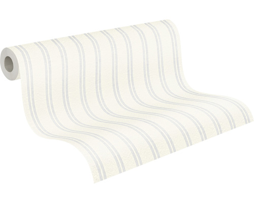 Tapetenrolle mit Streifenmuster