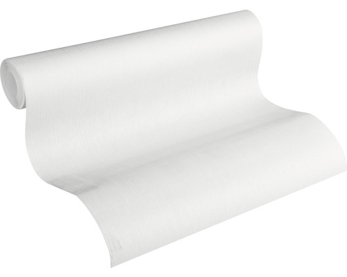 Weisse Papier-Vliestapete auf Rolle