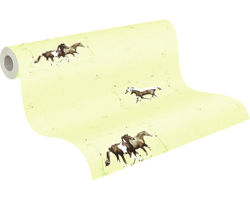 Rouleau de papier peint avec motif de cheval pour la décoration murale